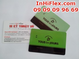 Bảng báo giá in thẻ nhựa