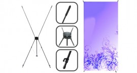 Banner kệ chữ X A5