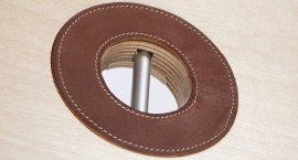 Hình ảnh in trên ghế là một thiết kế thời trang