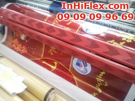 In băng rôn bánh trung thu Kinh Đô nhanh