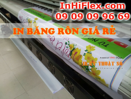 In băng rôn giá rẻ tại quận Bình Thạnh