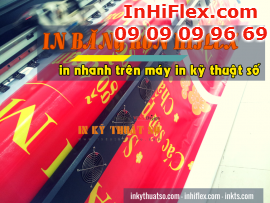 In băng rôn giá rẻ từ bạt hiflex mừng Xuân 2015