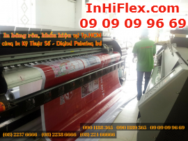 In băng rôn, khẩu hiệu hiflex kỷ niệm ngày Thương binh Liệt sĩ