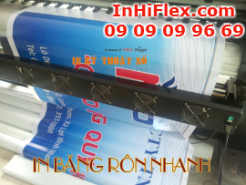 In băng rôn mừng giáng sinh