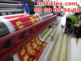 In băng rôn Vu Lan