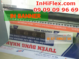 In banner giá rẻ giới thiệu thông tin tuyển dụng nhân sự