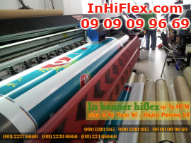 In banner hiflex cho Menfone – thương hiệu của Viettel tại Campuchia
