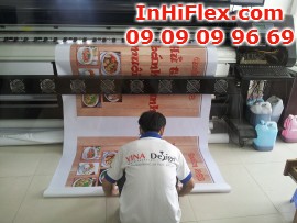 In bạt hiflex giá rẻ, bạt hiflex khổ lớn, dùng làm băng rôn trang trí, quảng cáo