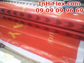 In bạt hiflex khổ lớn ngoài trời cho đại lý xe ôtô Ford
