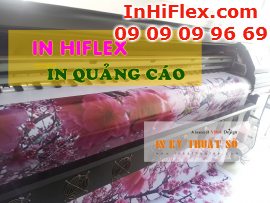 In bạt hiflex làm pano quảng cáo ấn tượng