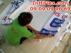 In cờ phướn Phật giáo mừng lễ Vu Lan