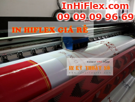 In hiflex giá rẻ, in nhanh hiflex uy tín, in hiflex khổ lớn chuyên cho quảng cáo trong nhà lẫn ngoài trời