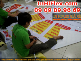 In hiflex giá rẻ lấy ngay, in băng rôn lấy ngay, in phông nền lấy ngay