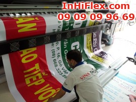 In hiflex nhanh ngoài trời