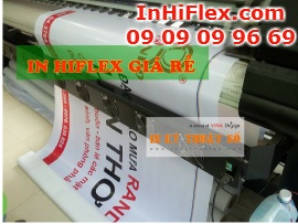 In hiflex quảng cáo giá rẻ, in hiflex khổ lớn, in bạt hiflex