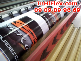 In hiflex quảng cáo, in hiflex quảng cáo số lượng ít tại HCM
