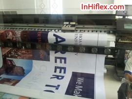 In khổ lớn phông nền sân khấu cho buổi Talkshow của Đại học Hoa Sen