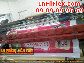 In phông nền cưới ngoài trời