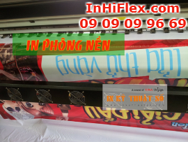 In phông nền giá rẻ cho chương trình sự kiện, in phông nền khổ lớn, gia công sẵn