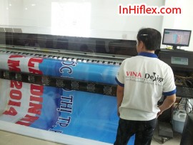 In phun khổ lớn cho phông nền chương trình sự kiện