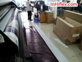 In phun khổ lớn hiflex cho thực hiện phông nền kích thước lớn tại Tp.HCM