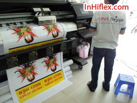 In thông báo Cảnh báo nguy hiểm từ bạt hiflex ứng dụng từ in khổ lớn giá rẻ