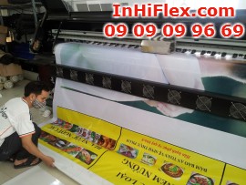 Khi nào nên chọn chất liệu in hiflex trong in quảng cáo