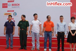 Phông nền Hiflex cho buổi hội thảo trong nhà