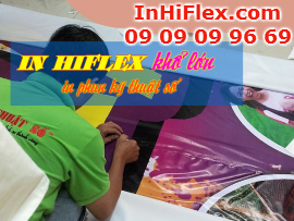 Tại sao nên chọn in bạt khổ lớn hiflex cho hoạt động quảng cáo ngoài trời?