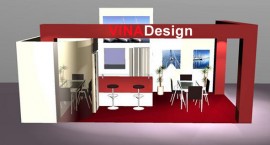 Thi công, thết kế gian hàng hội chợ triển lãm