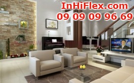 Thiết kế nội thất phòng khách đẹp có diện tích nhỏ - Sơn đuổi muỗi Antimos